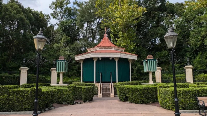Hidden in Plain Sight: The UK Pavilion’s Charming Gazebo 