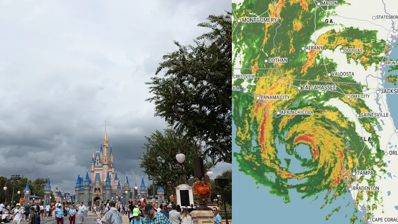 Going to Disney World During Hurricane Helene