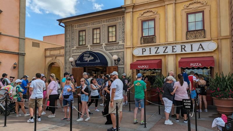 The Hunt for Pizza al Taglio: Epcot’s Unpredictable Eatery
