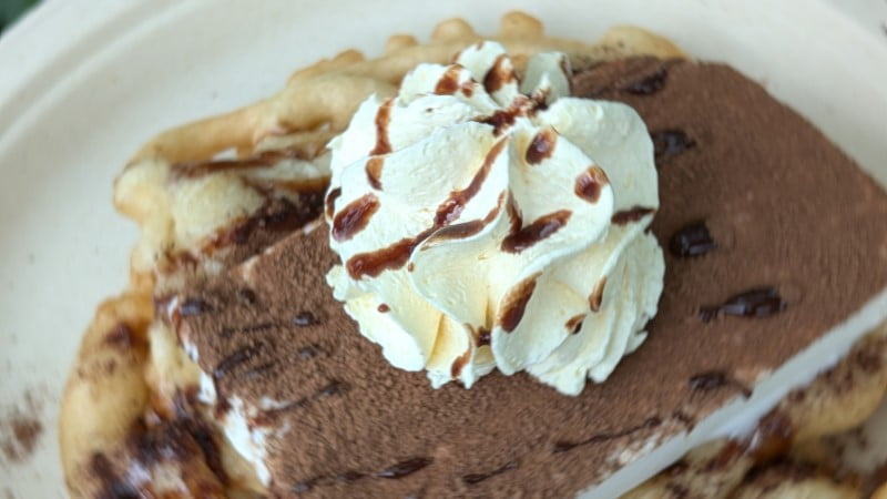 Indulge in Epcot’s Festival Twist: The Tiramisu Funnel Cake